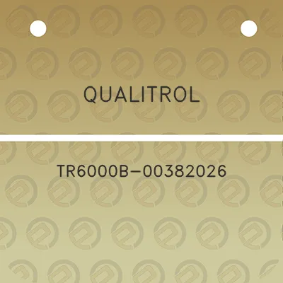 qualitrol-tr6000b-00382026