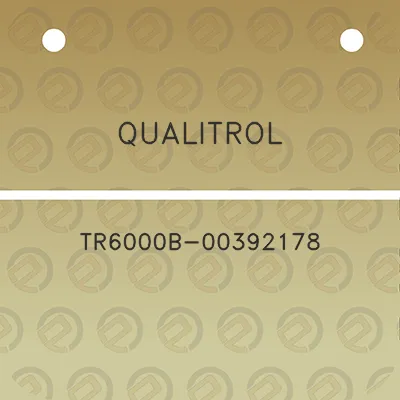 qualitrol-tr6000b-00392178