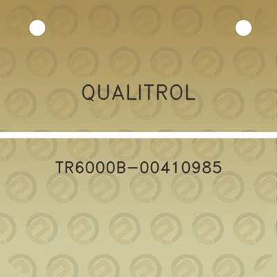 qualitrol-tr6000b-00410985