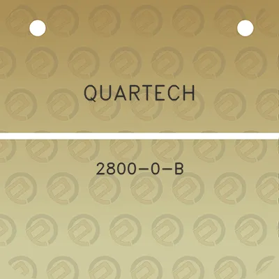 quartech-2800-0-b