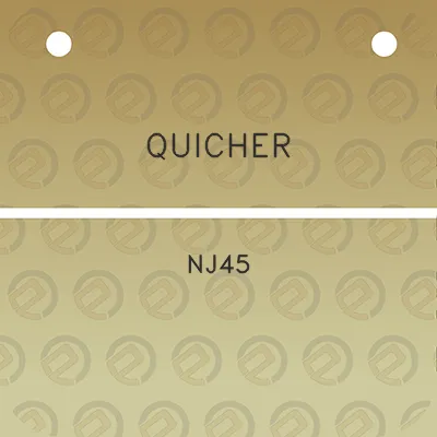 quicher-nj45