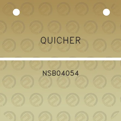 quicher-nsb04054