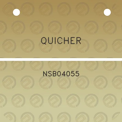 quicher-nsb04055