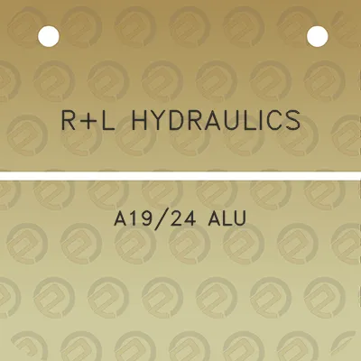 rl-hydraulics-a1924-alu