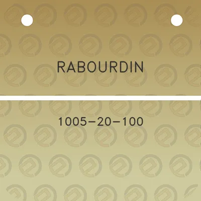 rabourdin-1005-20-100