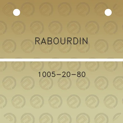 rabourdin-1005-20-80