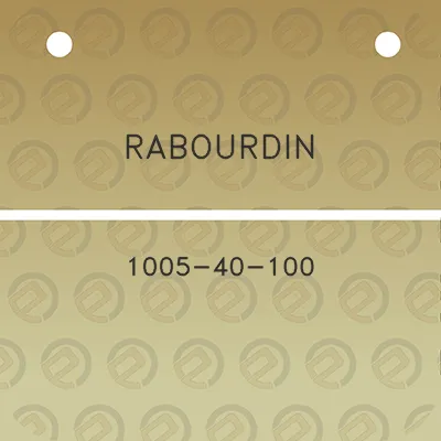 rabourdin-1005-40-100