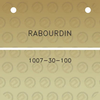 rabourdin-1007-30-100