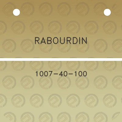 rabourdin-1007-40-100