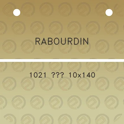 rabourdin-1021-10x140