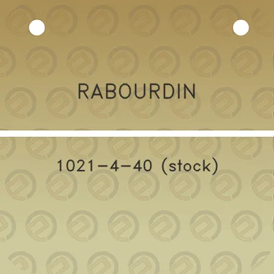 rabourdin-1021-4-40-stock