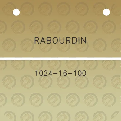 rabourdin-1024-16-100