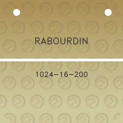 rabourdin-1024-16-200