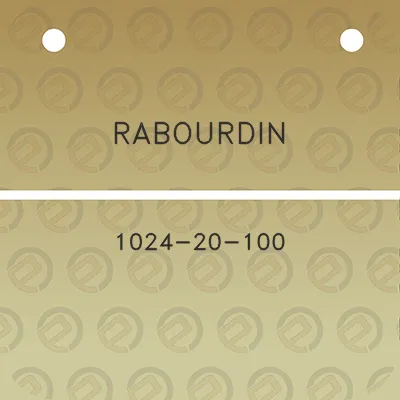 rabourdin-1024-20-100