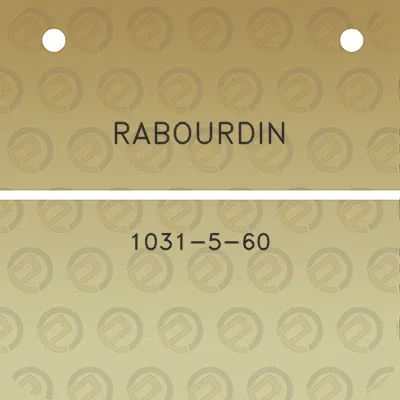 rabourdin-1031-5-60