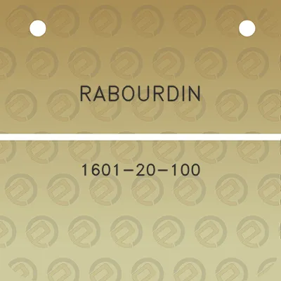 rabourdin-1601-20-100