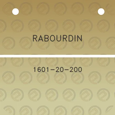 rabourdin-1601-20-200