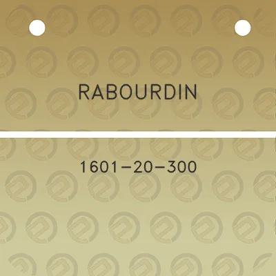 rabourdin-1601-20-300