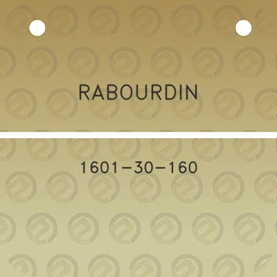 rabourdin-1601-30-160