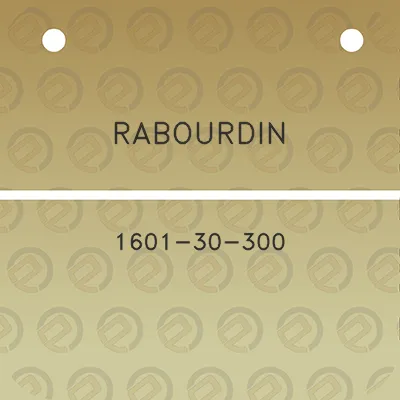 rabourdin-1601-30-300