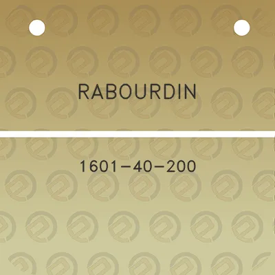 rabourdin-1601-40-200