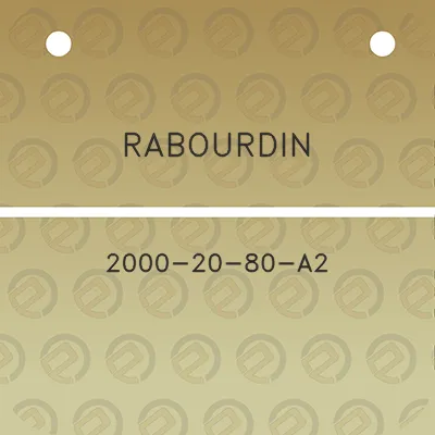 rabourdin-2000-20-80-a2