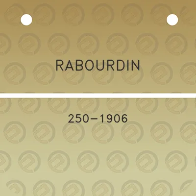 rabourdin-250-1906