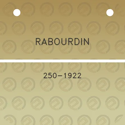 rabourdin-250-1922