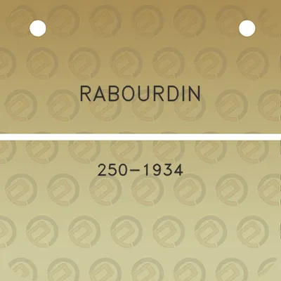 rabourdin-250-1934