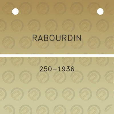 rabourdin-250-1936