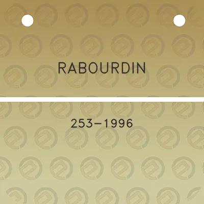 rabourdin-253-1996