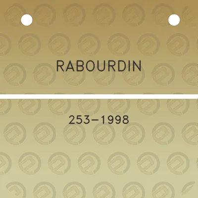 rabourdin-253-1998