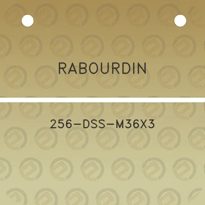 rabourdin-256-dss-m36x3