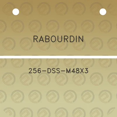 rabourdin-256-dss-m48x3