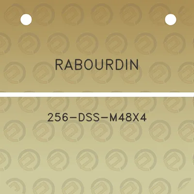 rabourdin-256-dss-m48x4