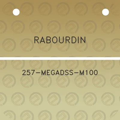 rabourdin-257-megadss-m100