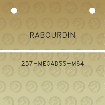 rabourdin-257-megadss-m64