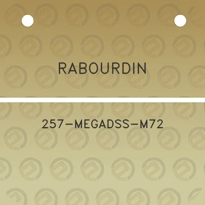 rabourdin-257-megadss-m72