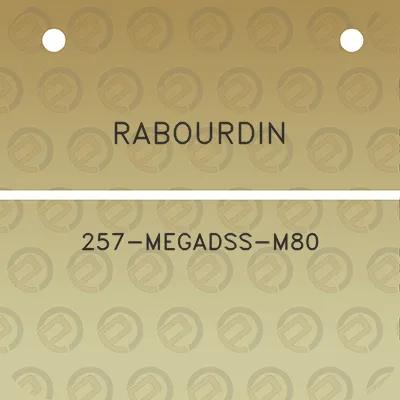 rabourdin-257-megadss-m80