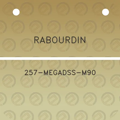 rabourdin-257-megadss-m90