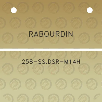 rabourdin-258-ssdsr-m14h