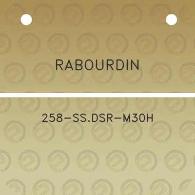 rabourdin-258-ssdsr-m30h