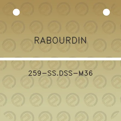 rabourdin-259-ssdss-m36