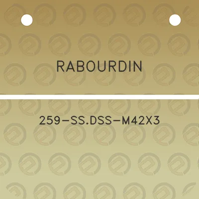 rabourdin-259-ssdss-m42x3