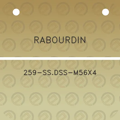 rabourdin-259-ssdss-m56x4