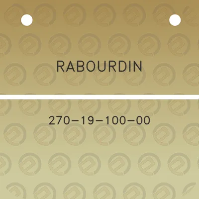 rabourdin-270-19-100-00