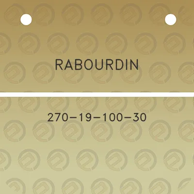 rabourdin-270-19-100-30