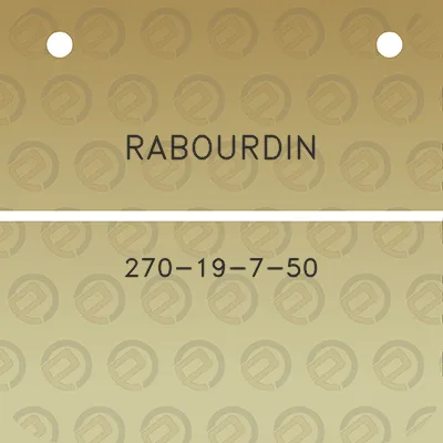 rabourdin-270-19-7-50