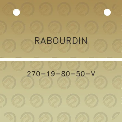 rabourdin-270-19-80-50-v