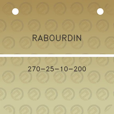 rabourdin-270-25-10-200